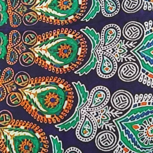 Tapestry Wall Hanging Mandala Green and Blue NEW - Picture 4 of 4